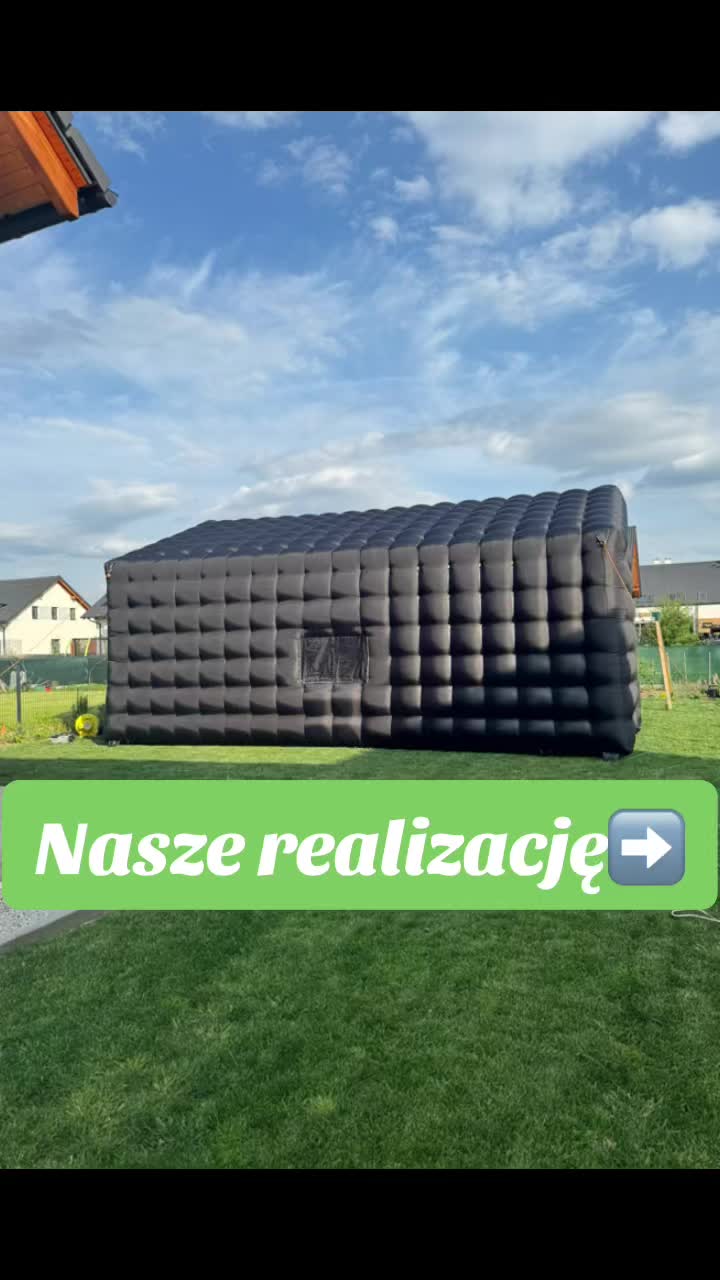Namioty dmuchane – film z TikToka